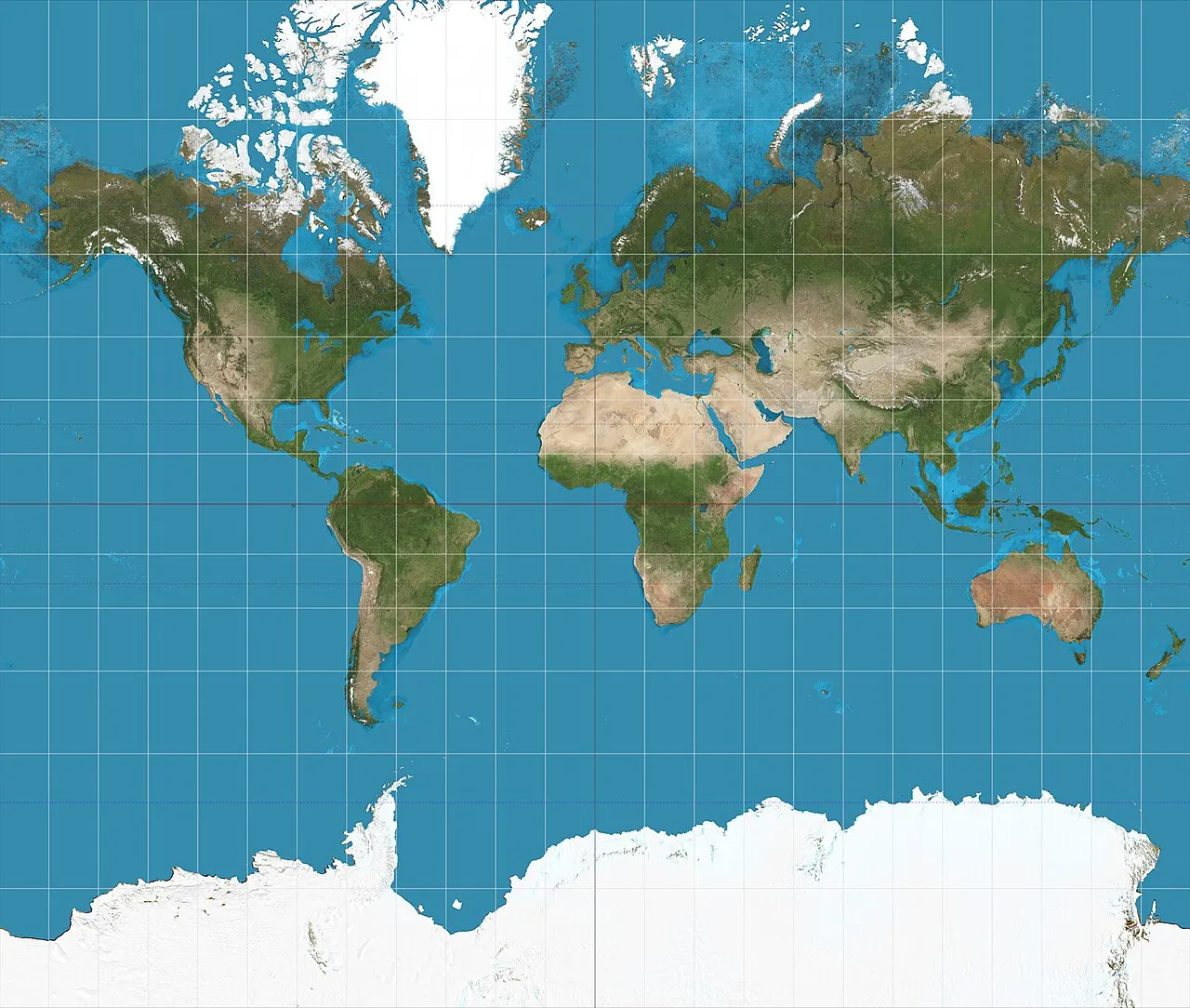 Illustratieve foto bij het feit De wereldkaart liegt over Afrika